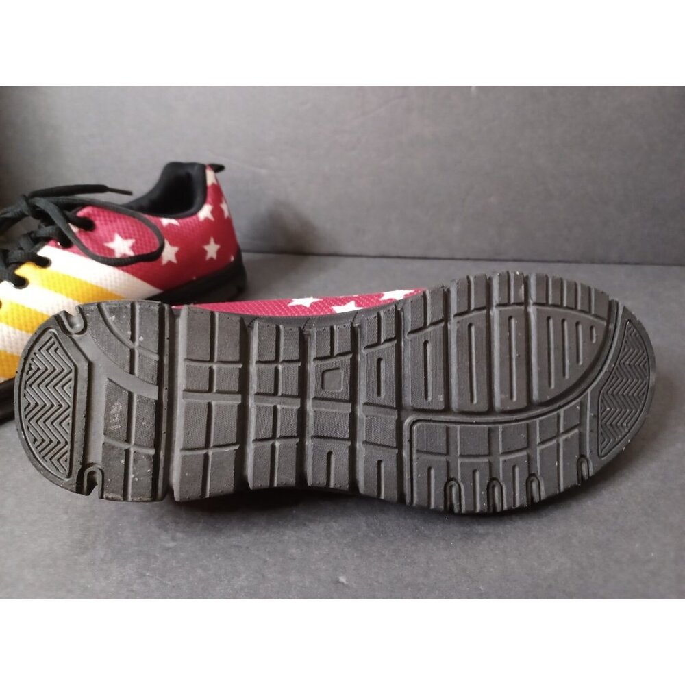 American Flag Full Stars ASU Arizona Sneaker Shoes Size Men 9.5 Women 11.5 - Picture 7 of 13